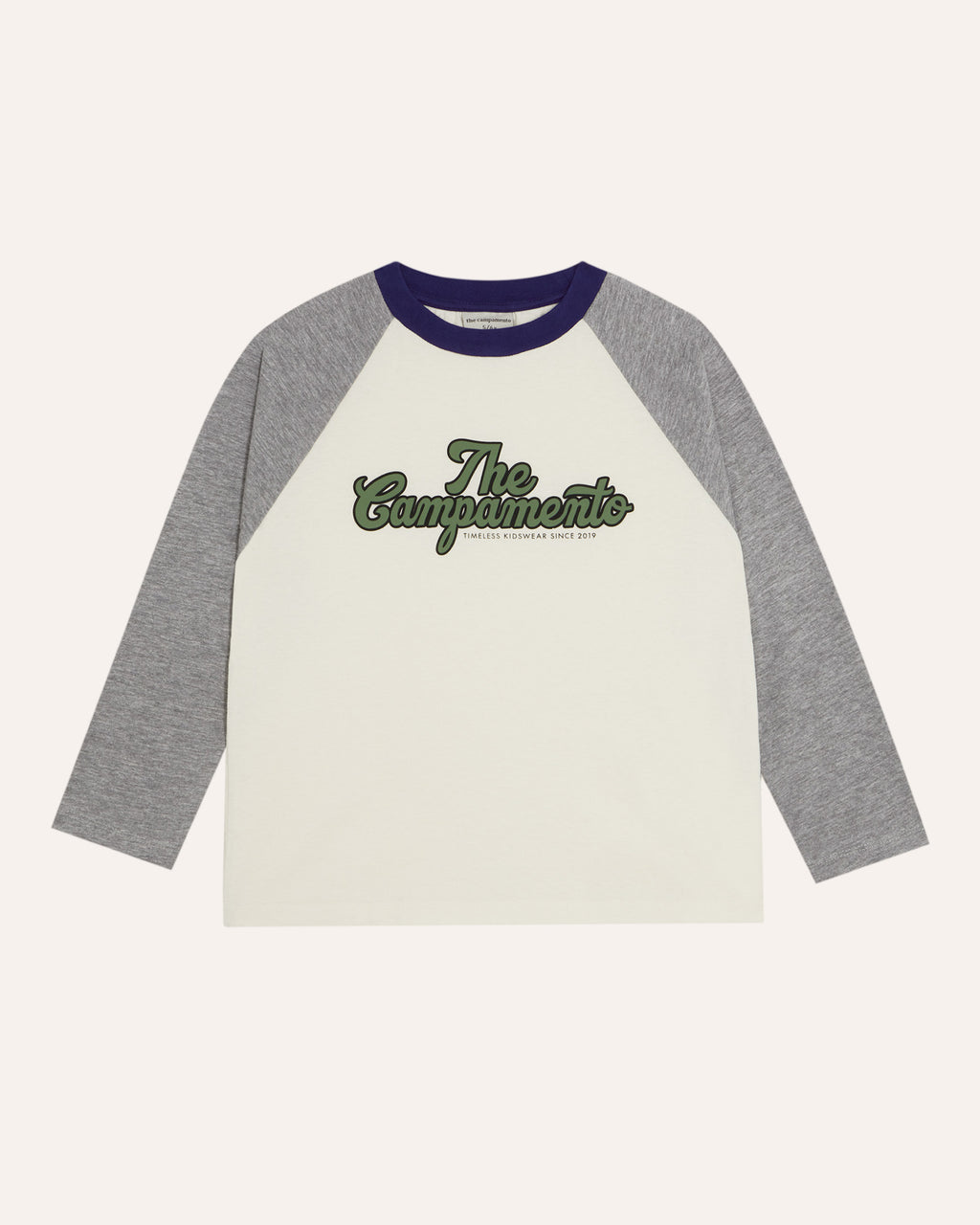 Camiseta Gris Color Block The Campamento