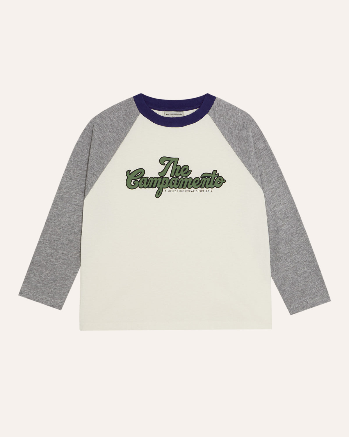 Camiseta Gris Color Block The Campamento