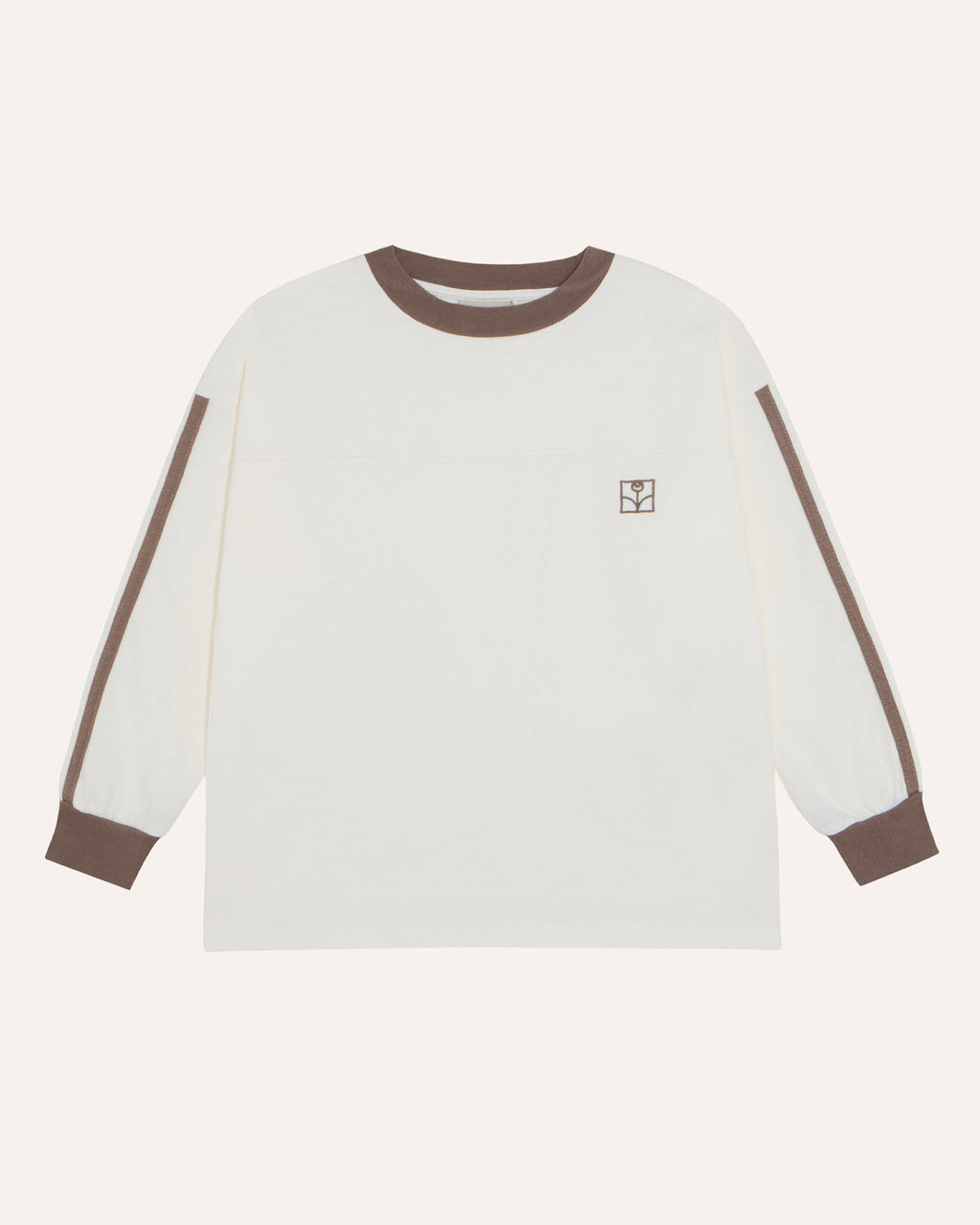 Camiseta Cruda Bandas Marrón