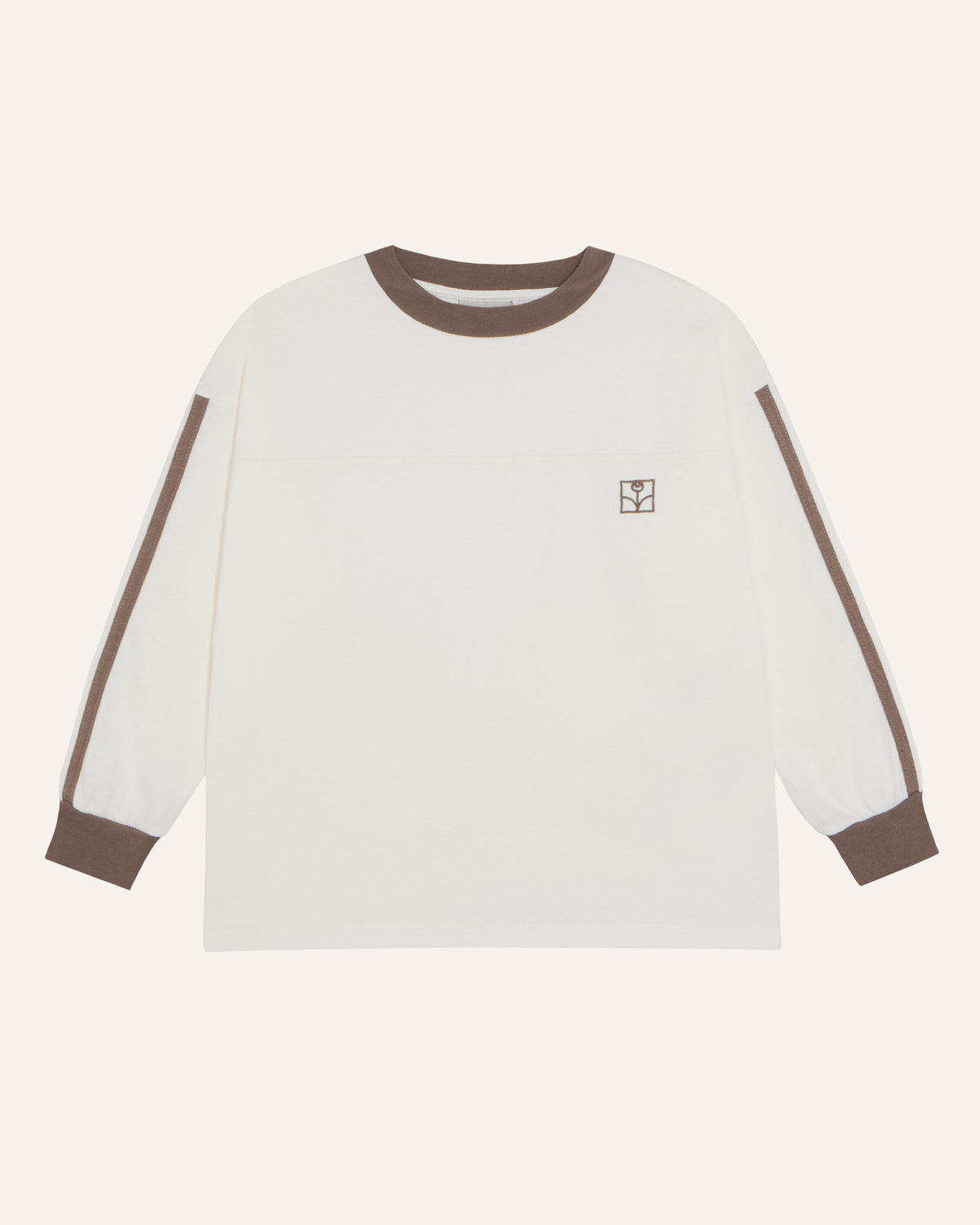 Camiseta Cruda Bandas Marrón