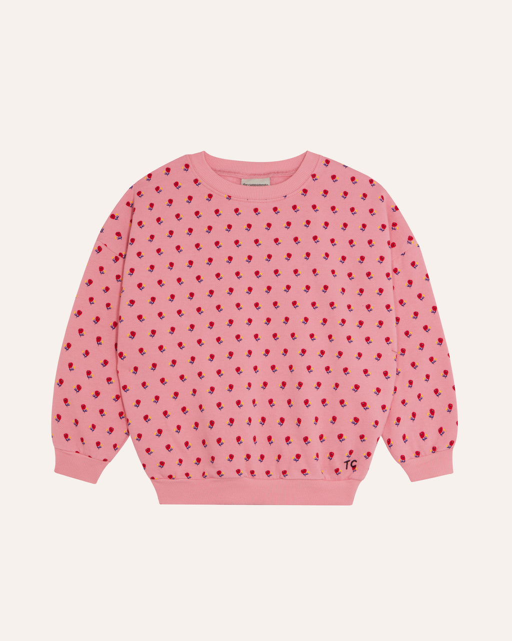 Flowers Pink Sweatshirt