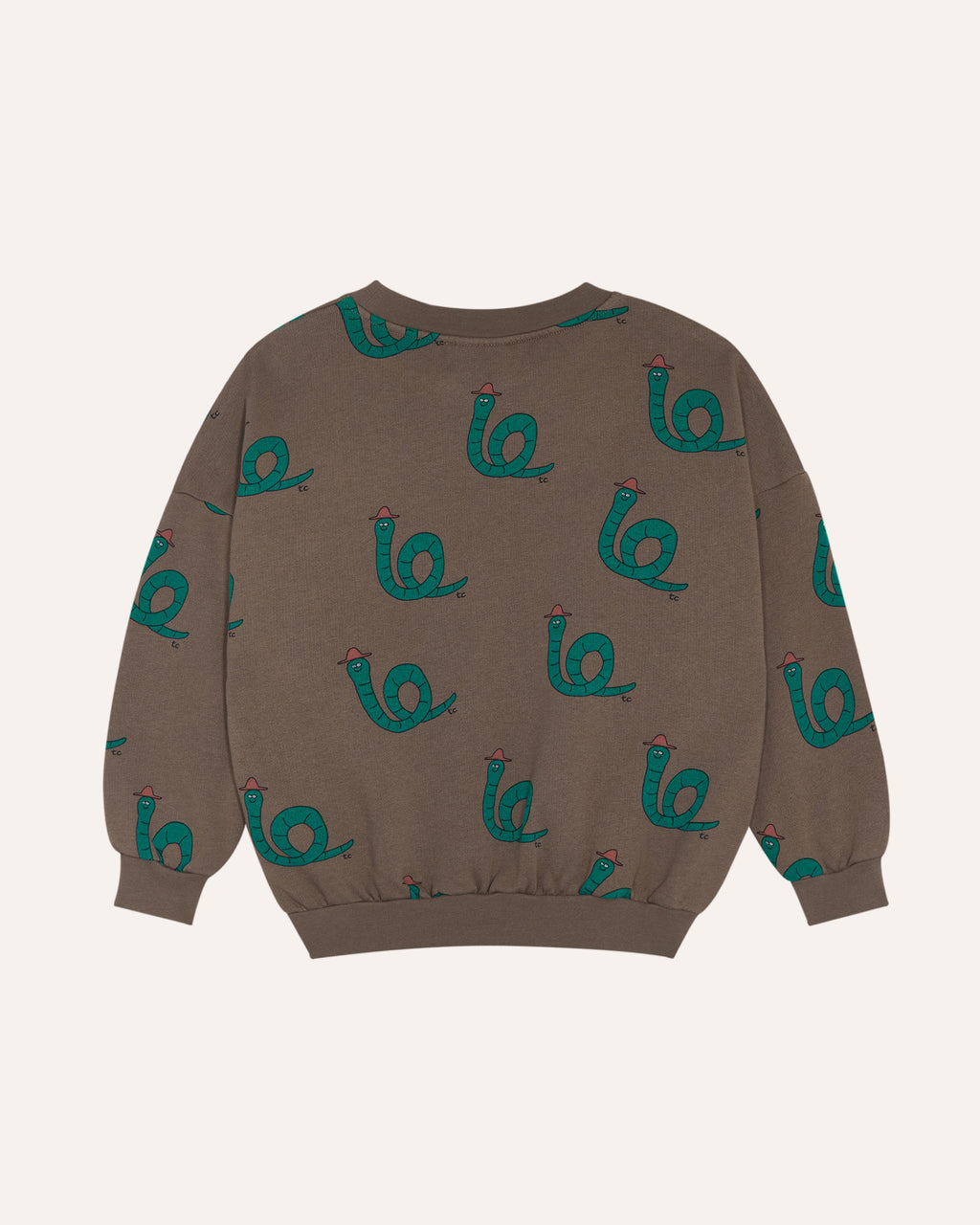 Sudadera Snakes Marrón