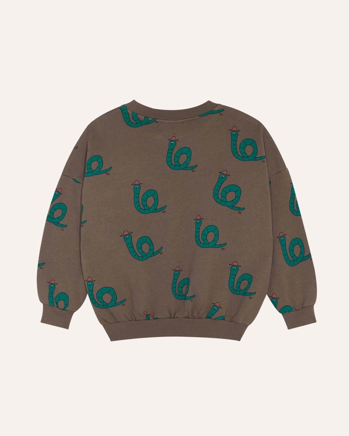 Sudadera Snakes Marrón