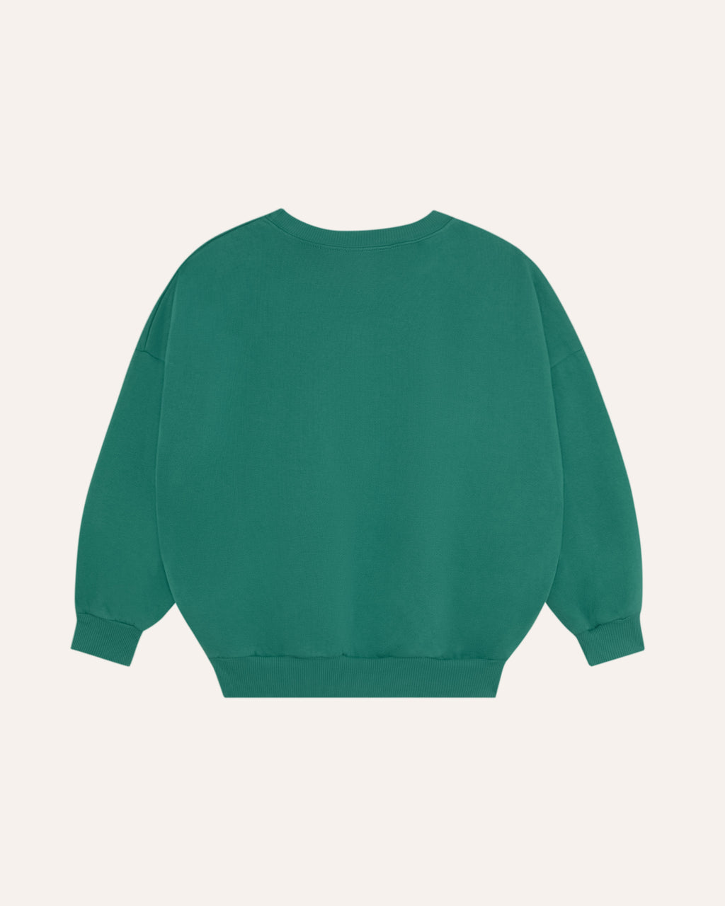Smiling Face Green Sweatshirt
