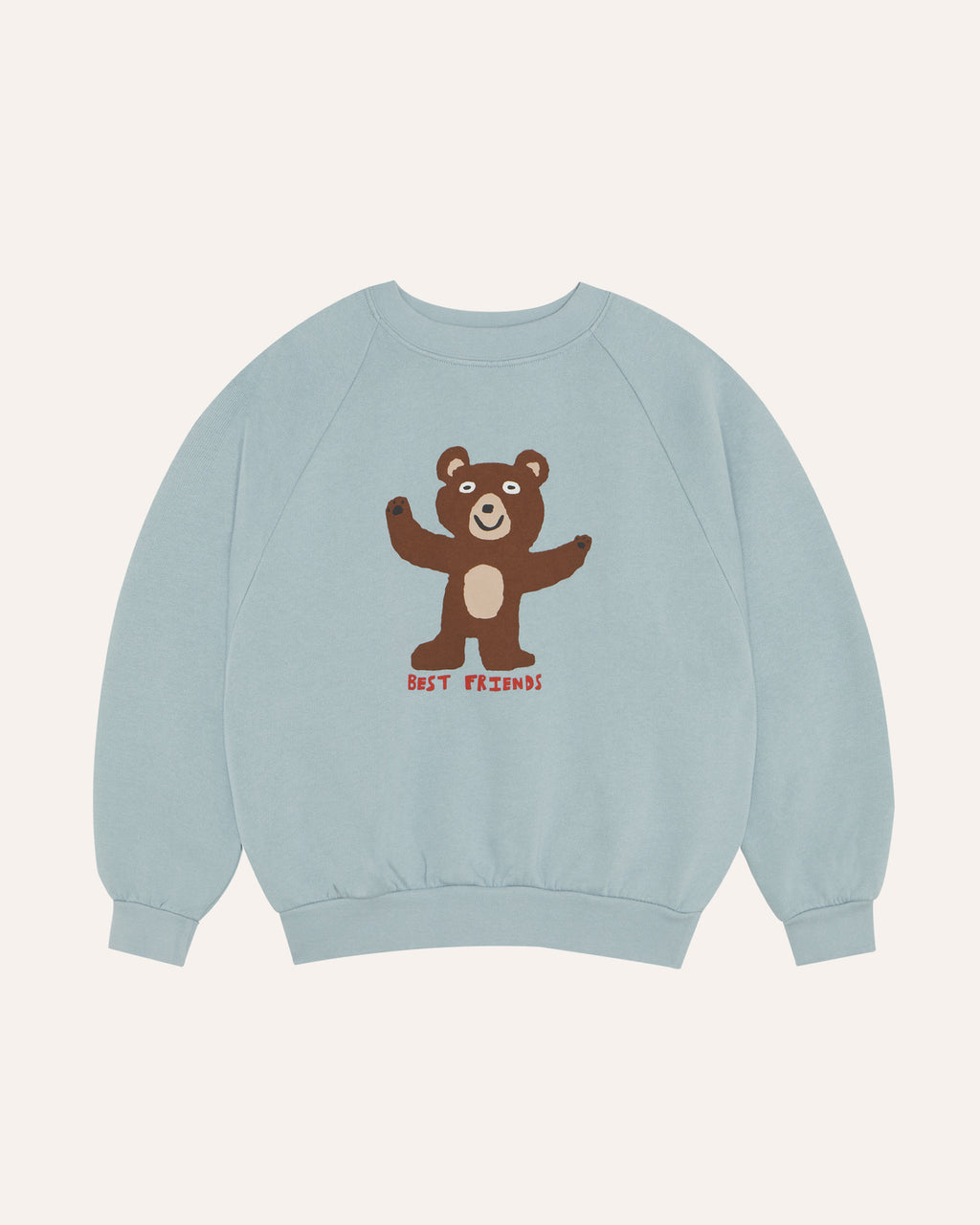 Sudadera Bear Azul Claro