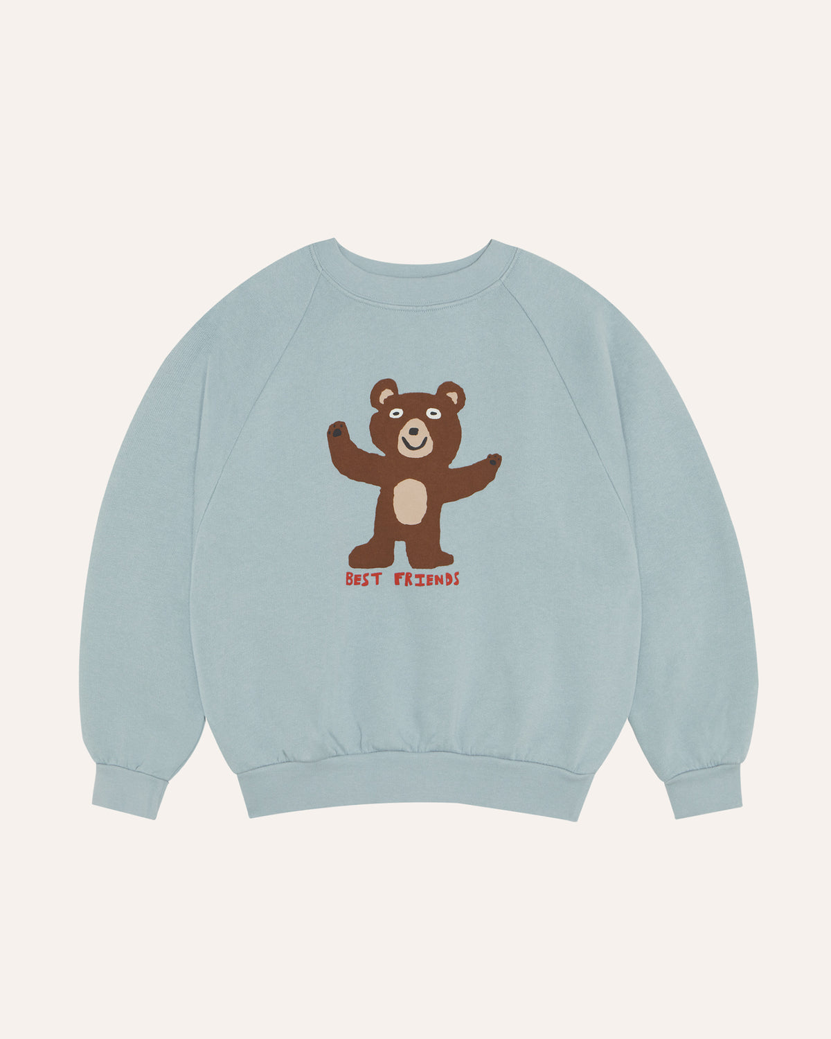 Bear Light Blue Sweatshirt