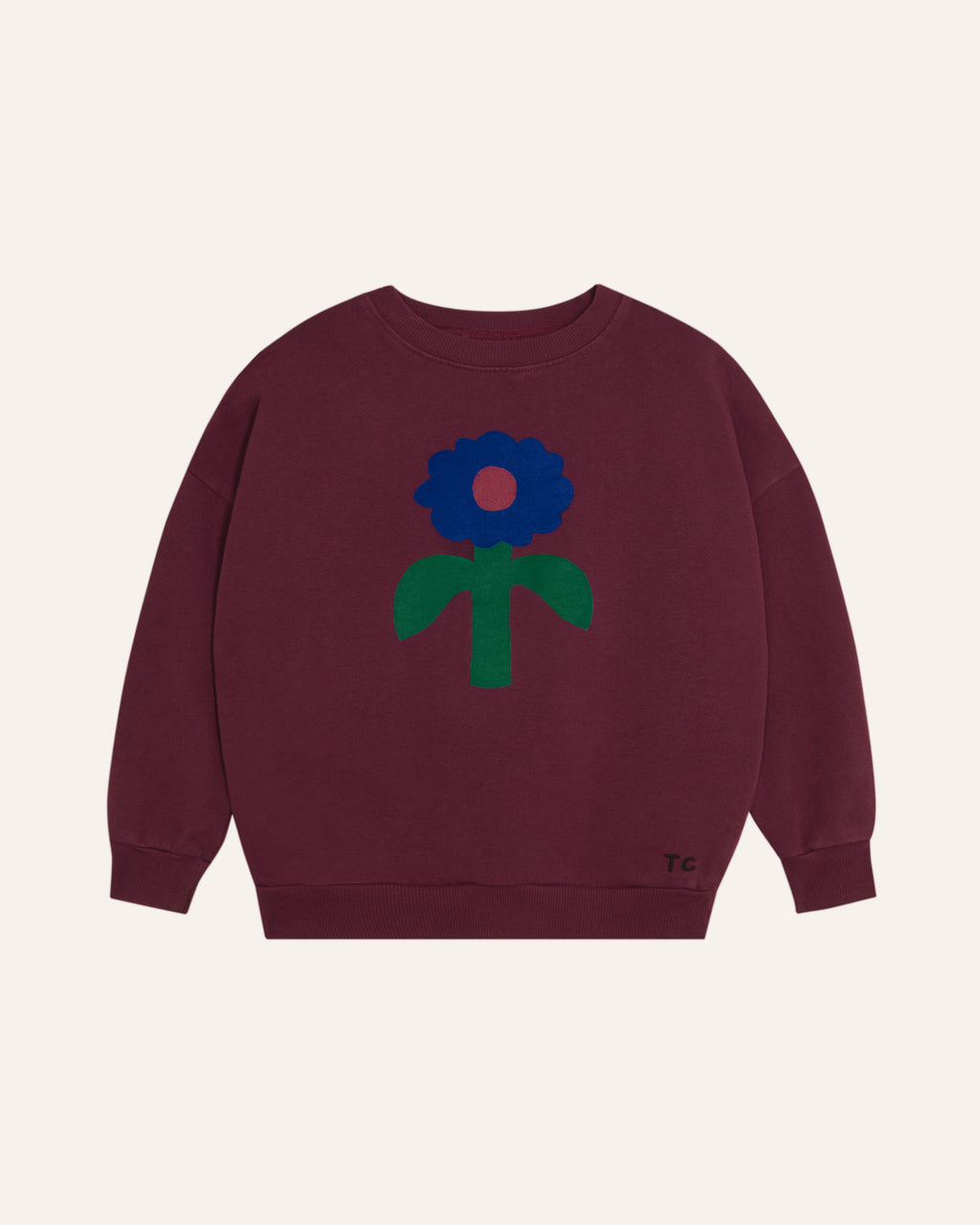 Sudadera Big Blue Daisy
