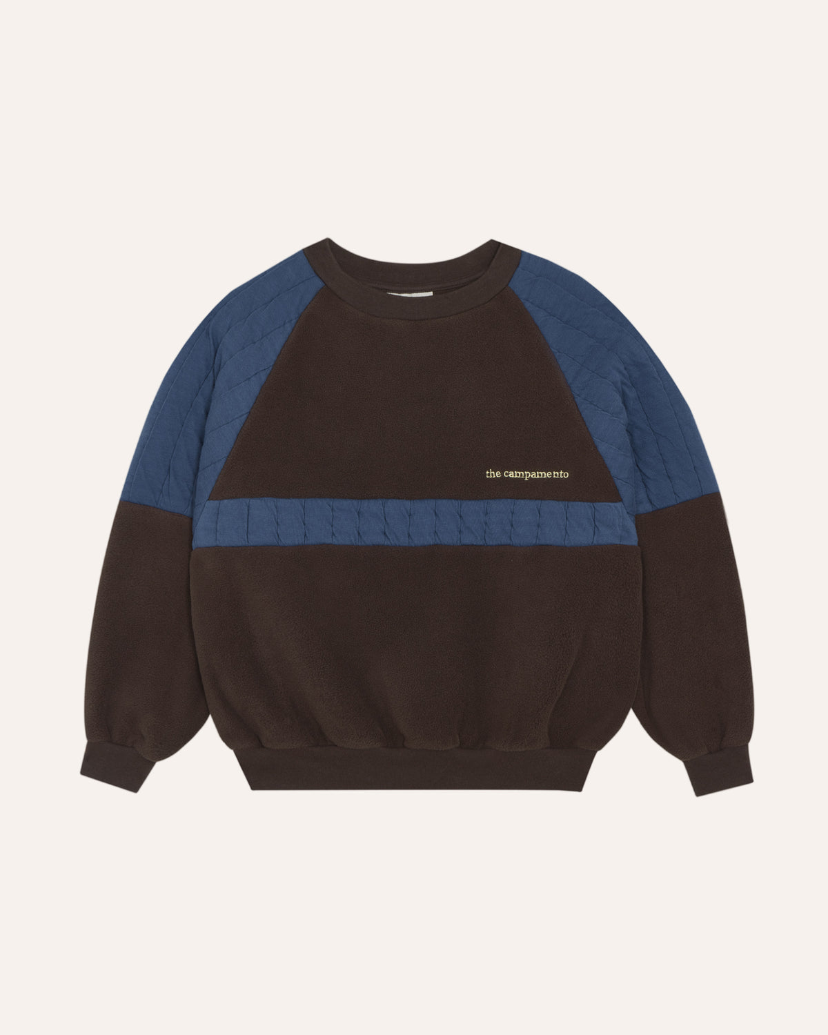 Sudadera Polar Marrón