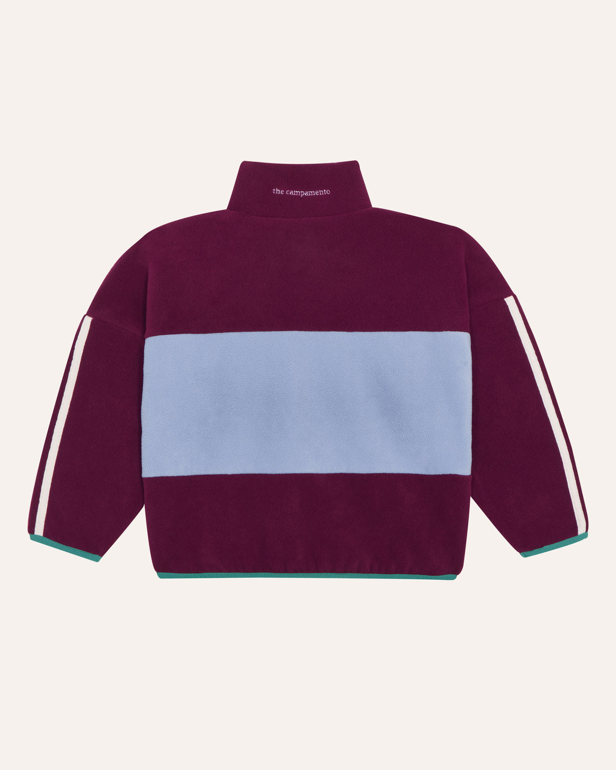Sudadera Polar Burdeos