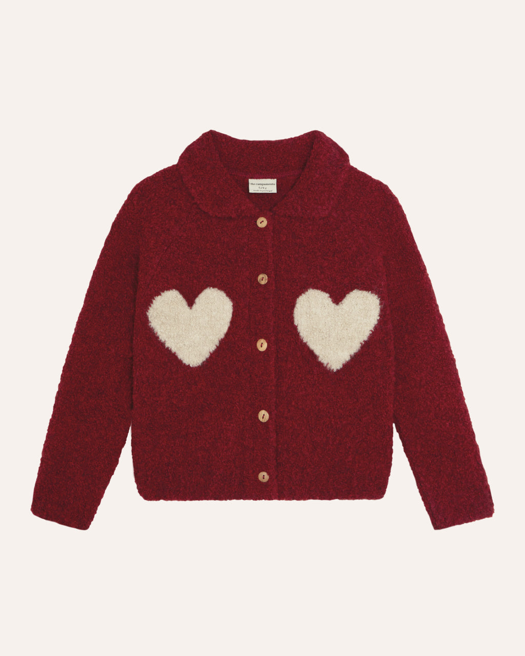 Hearts Red Cardigan