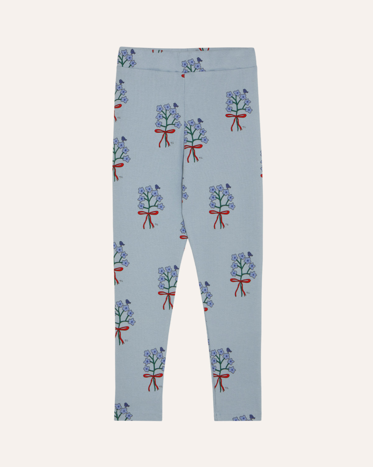 Leggings Bouquets Azul Claro