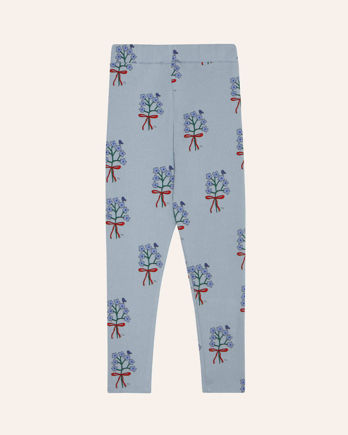 Leggings Bouquets Azul Claro