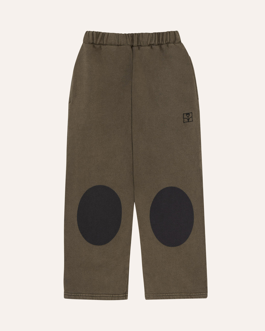 Grey Patches Jogging Trousers