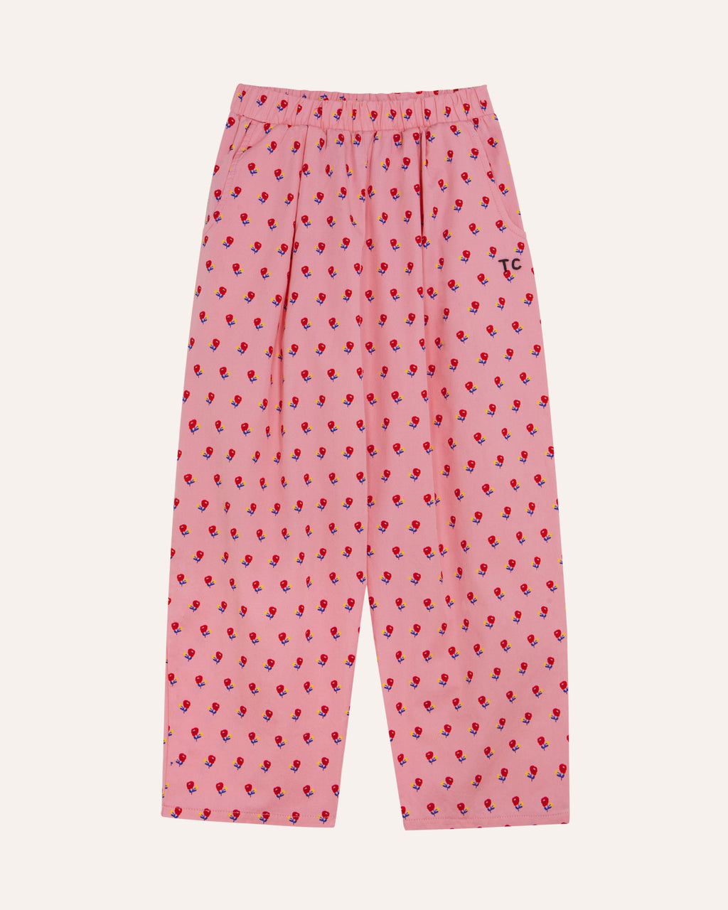 Flowers Pink Trousers