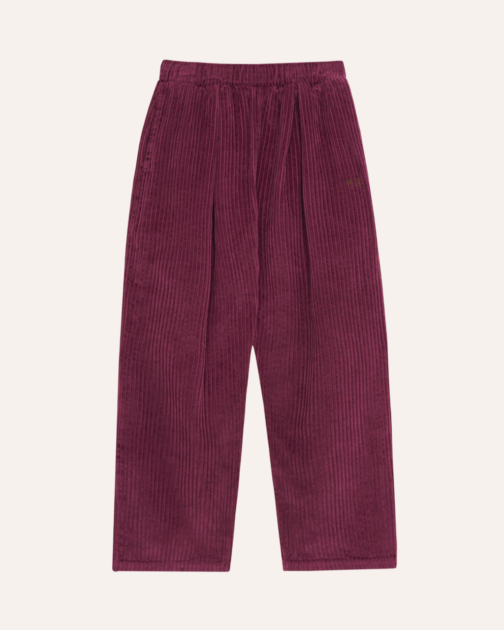Burgundy Corduroy Trousers