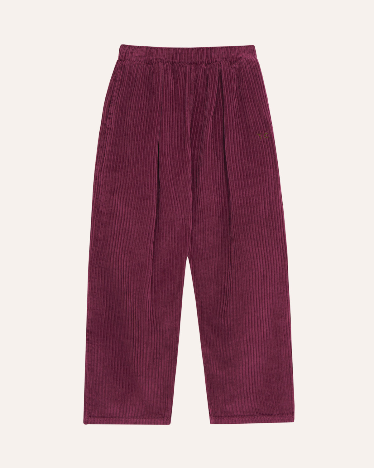 Pantalón Pana Burdeos