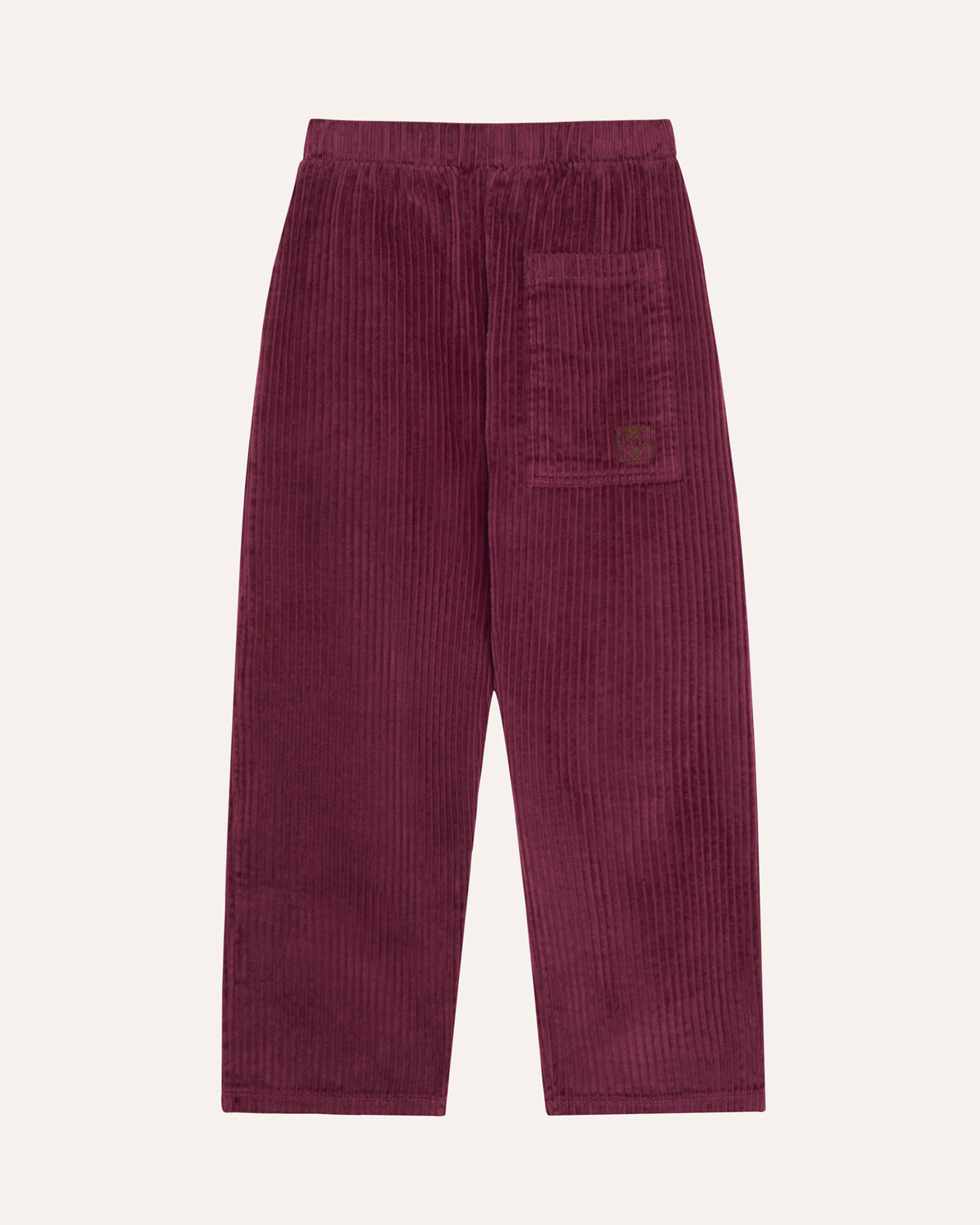 Pantalón Pana Burdeos