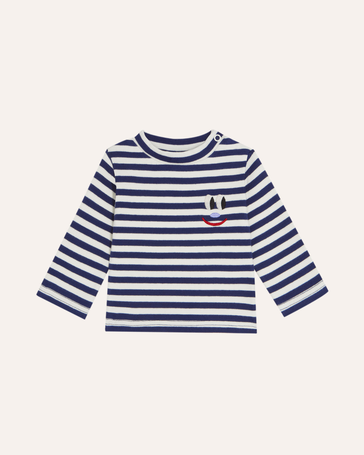 Camiseta Bebé Rayas Azules