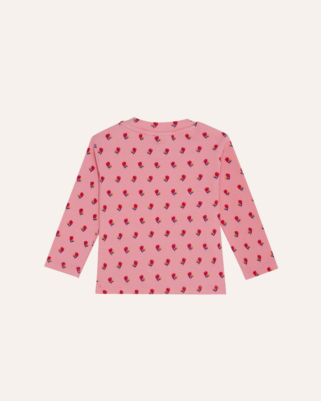 Camiseta Bebé Flowers Rosa