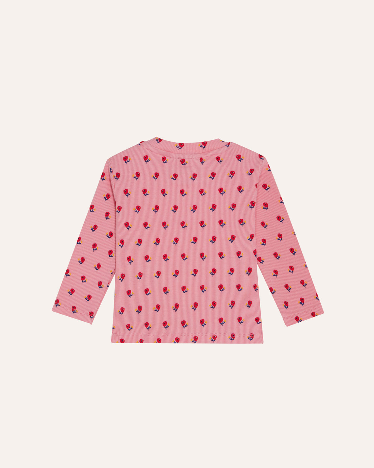 Camiseta Bebé Flowers Rosa