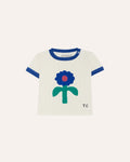 Camiseta Bebé Big Blue Daisy