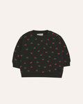 Flowers Grey Baby Sweatshirt