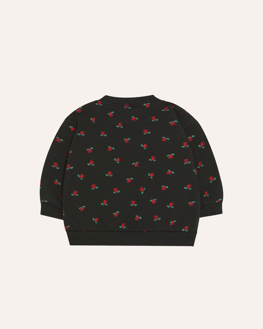 Flowers Grey Baby Sweatshirt