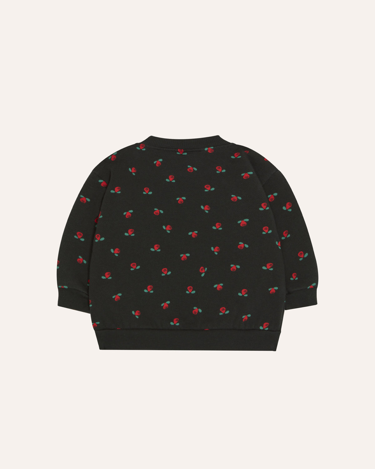 Sudadera Bebé Flowers Gris