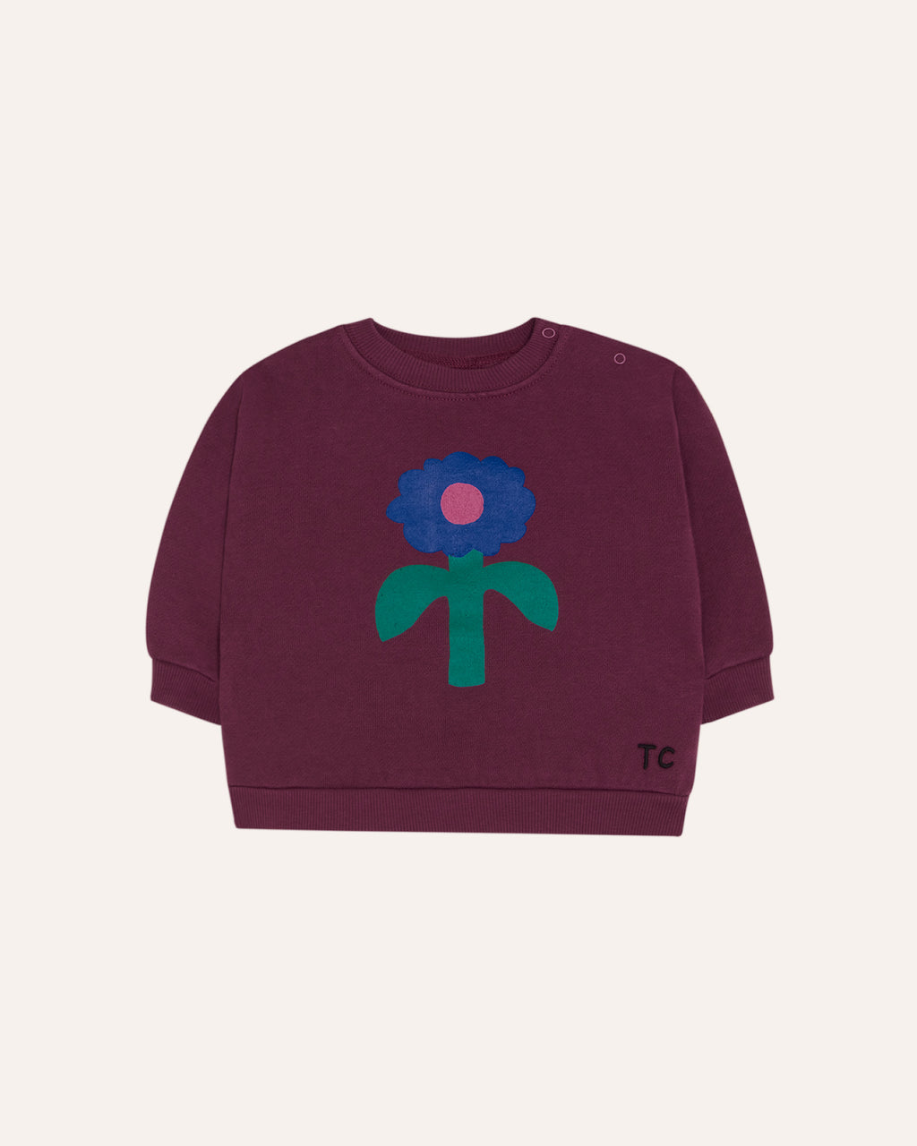 Sudadera Bebé Big Blue Daisy