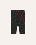 Leggings Bebé Flowers Gris