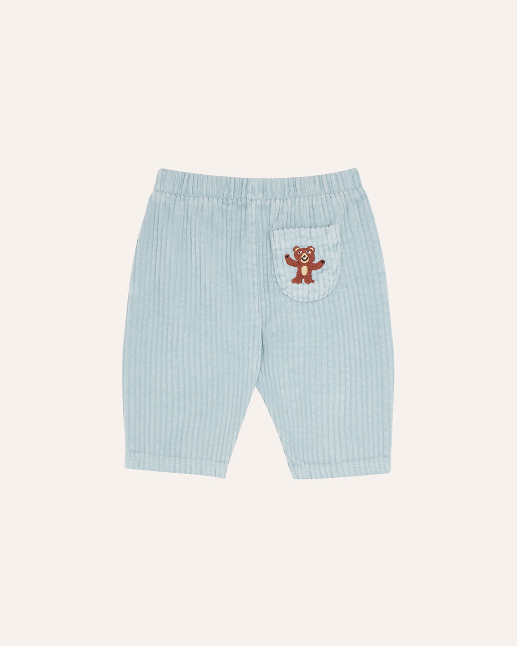 Pantalón Bebé Pana Azul