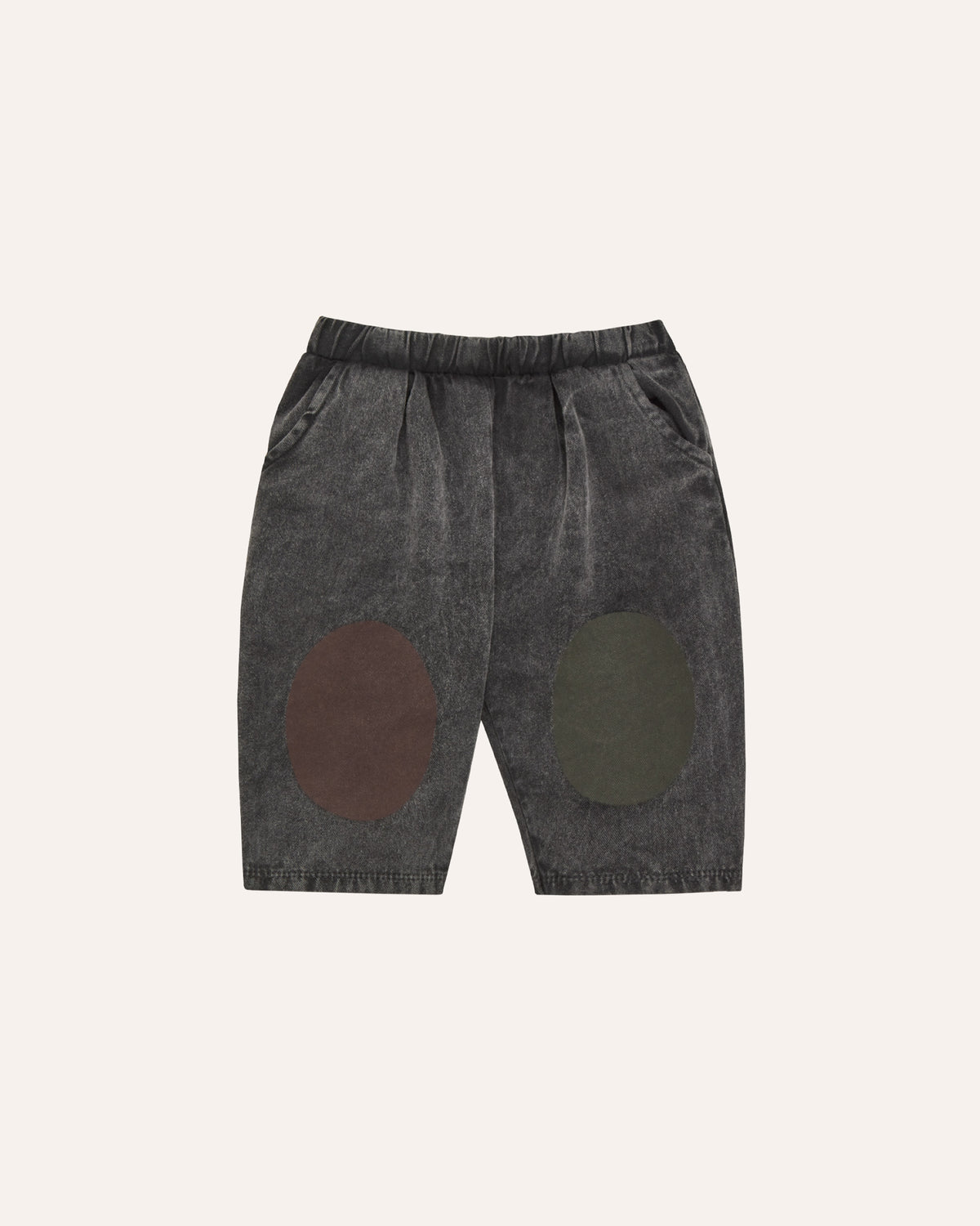 Bicolor Patches Baby Trousers