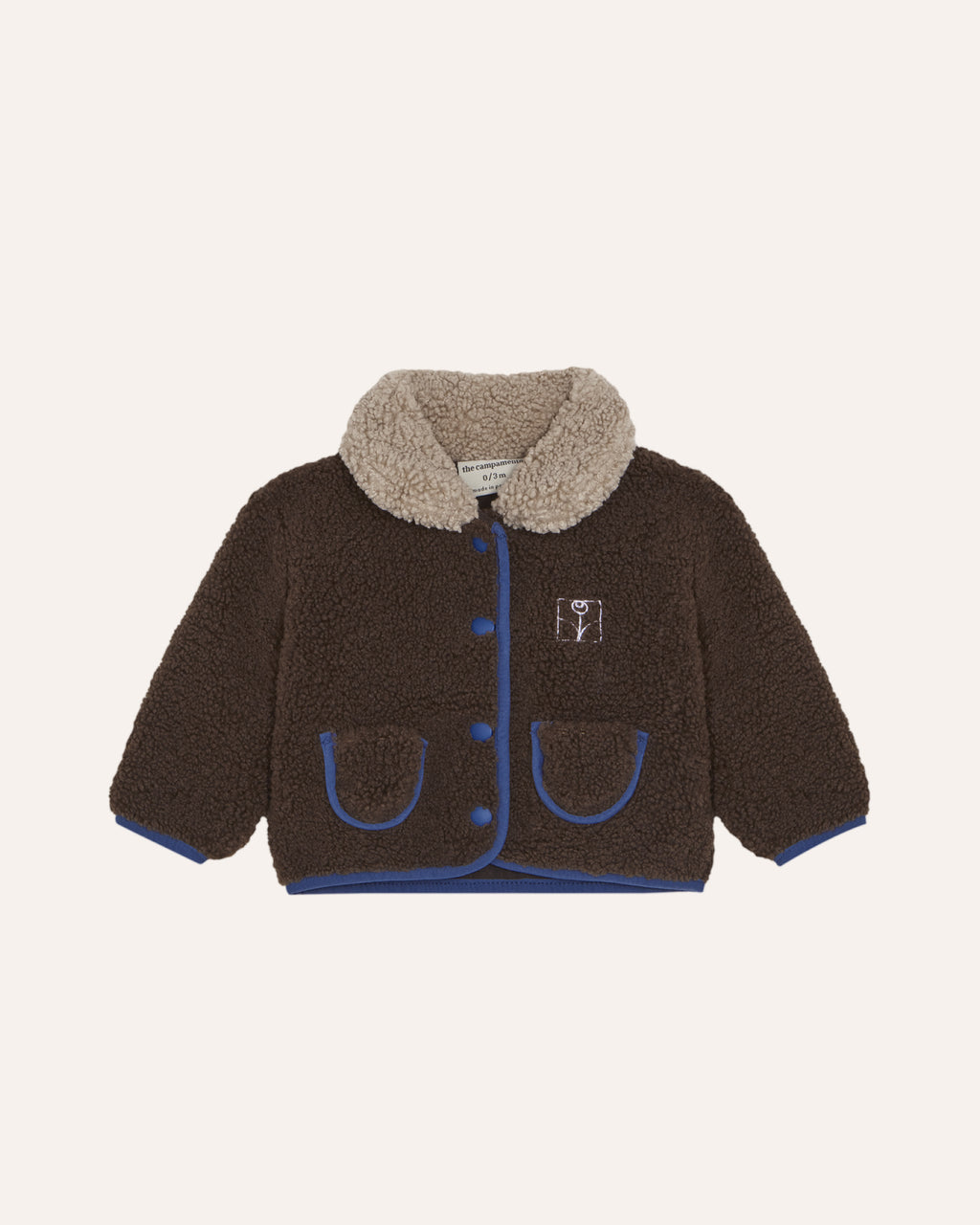 Brown Teddy Baby Jacket