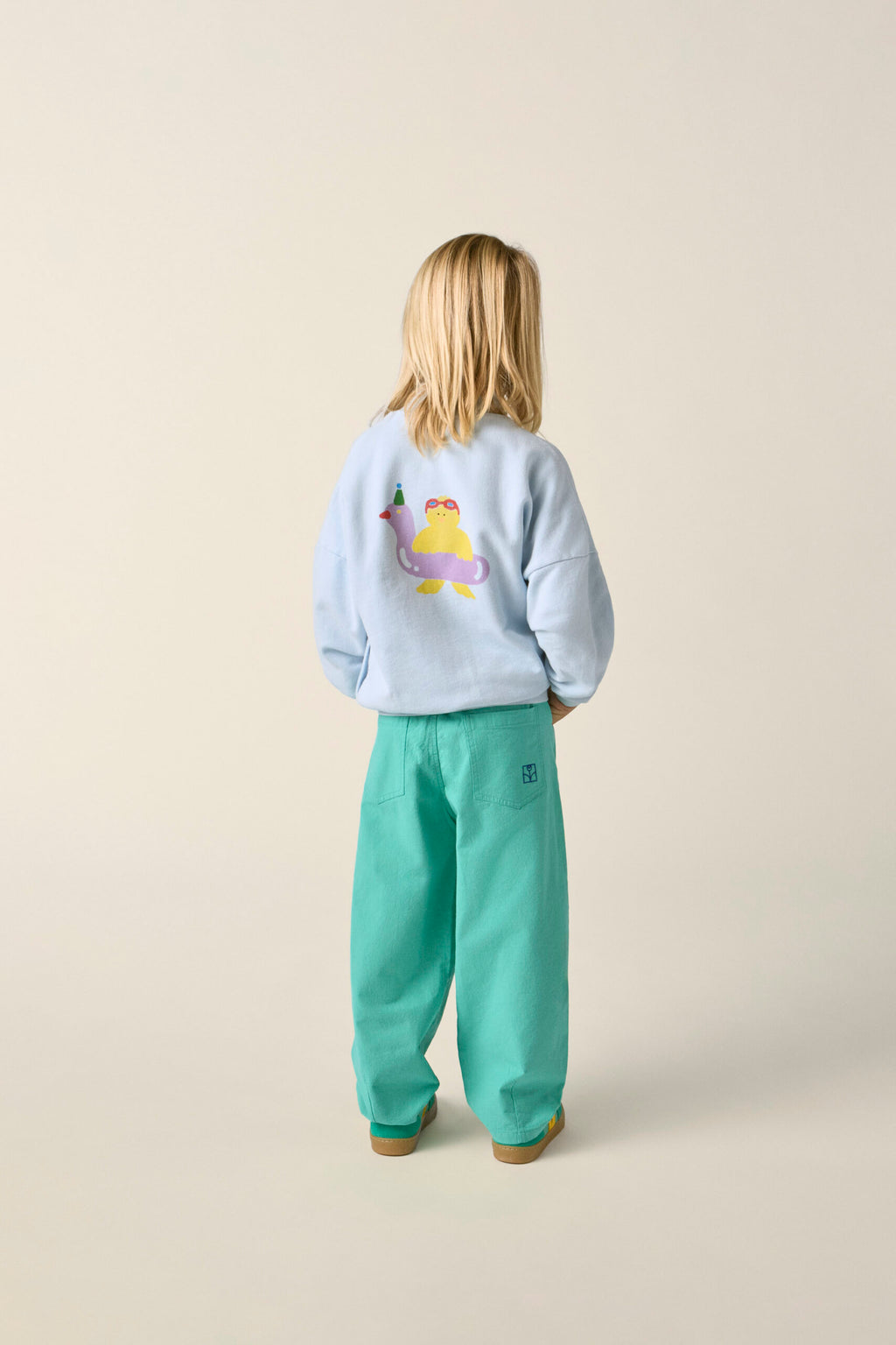 Sudadera Cremallera Swimming Duck