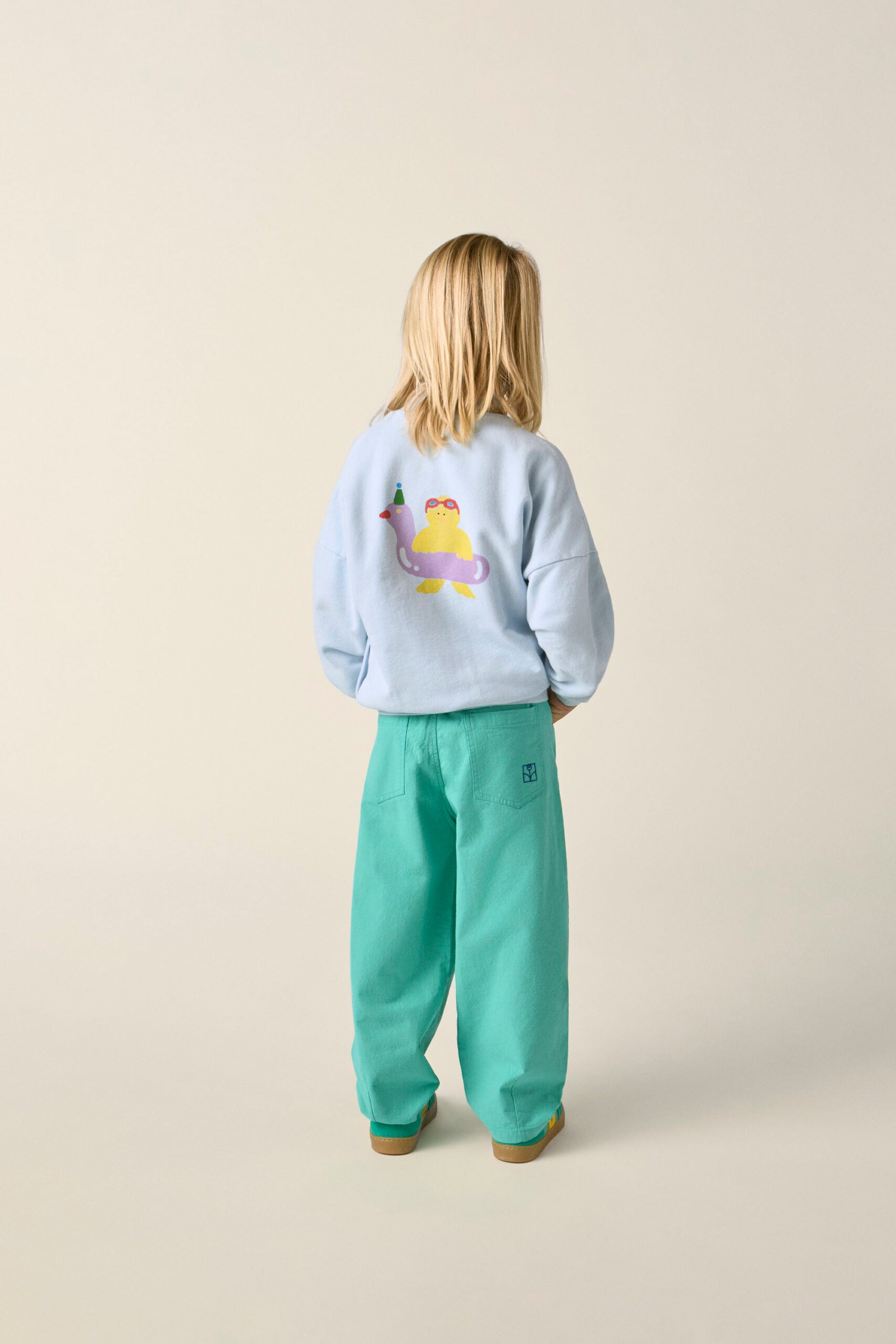 Sudadera Cremallera Swimming Duck