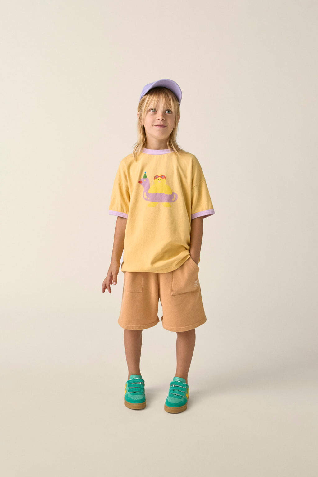 Swimming Duck Oversized Tshirt