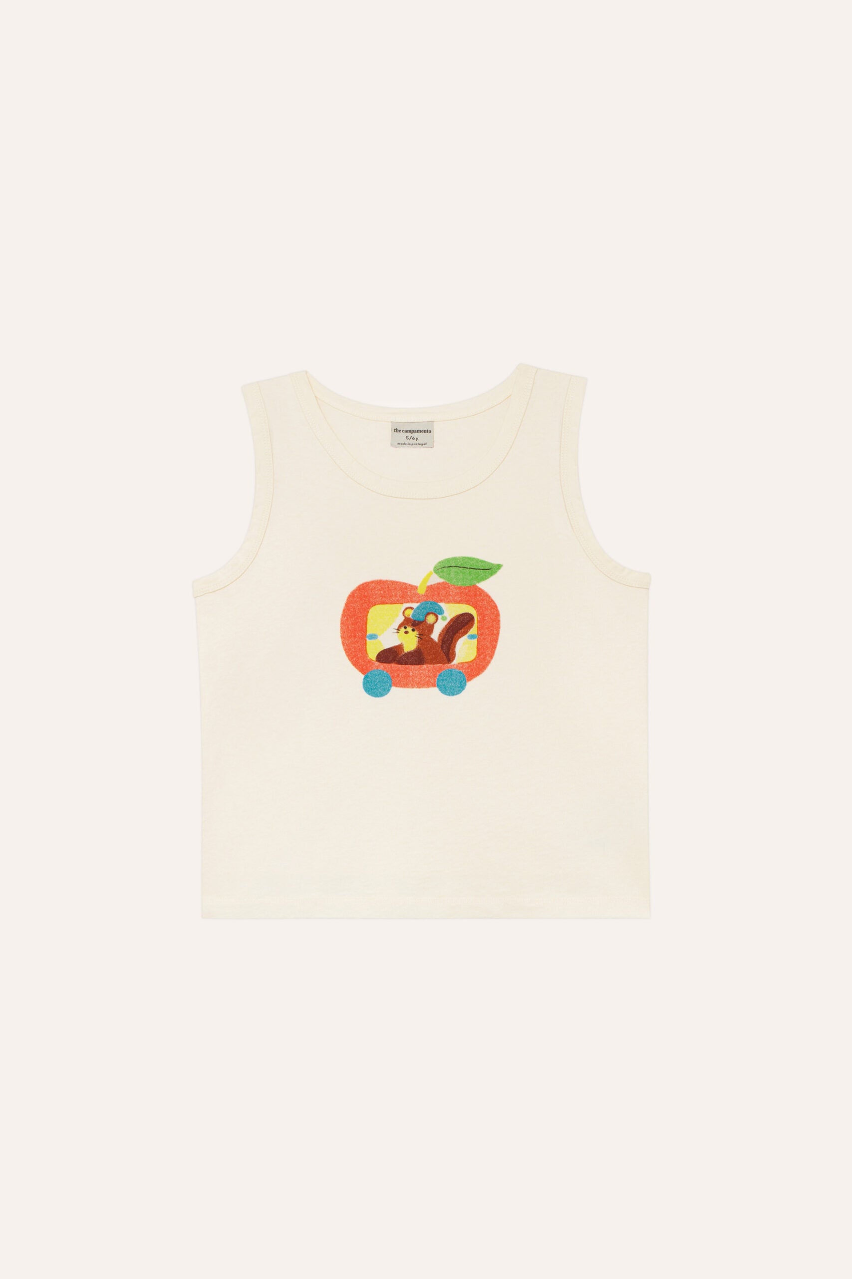 Camiseta Tirantes Squirrel in an Apple