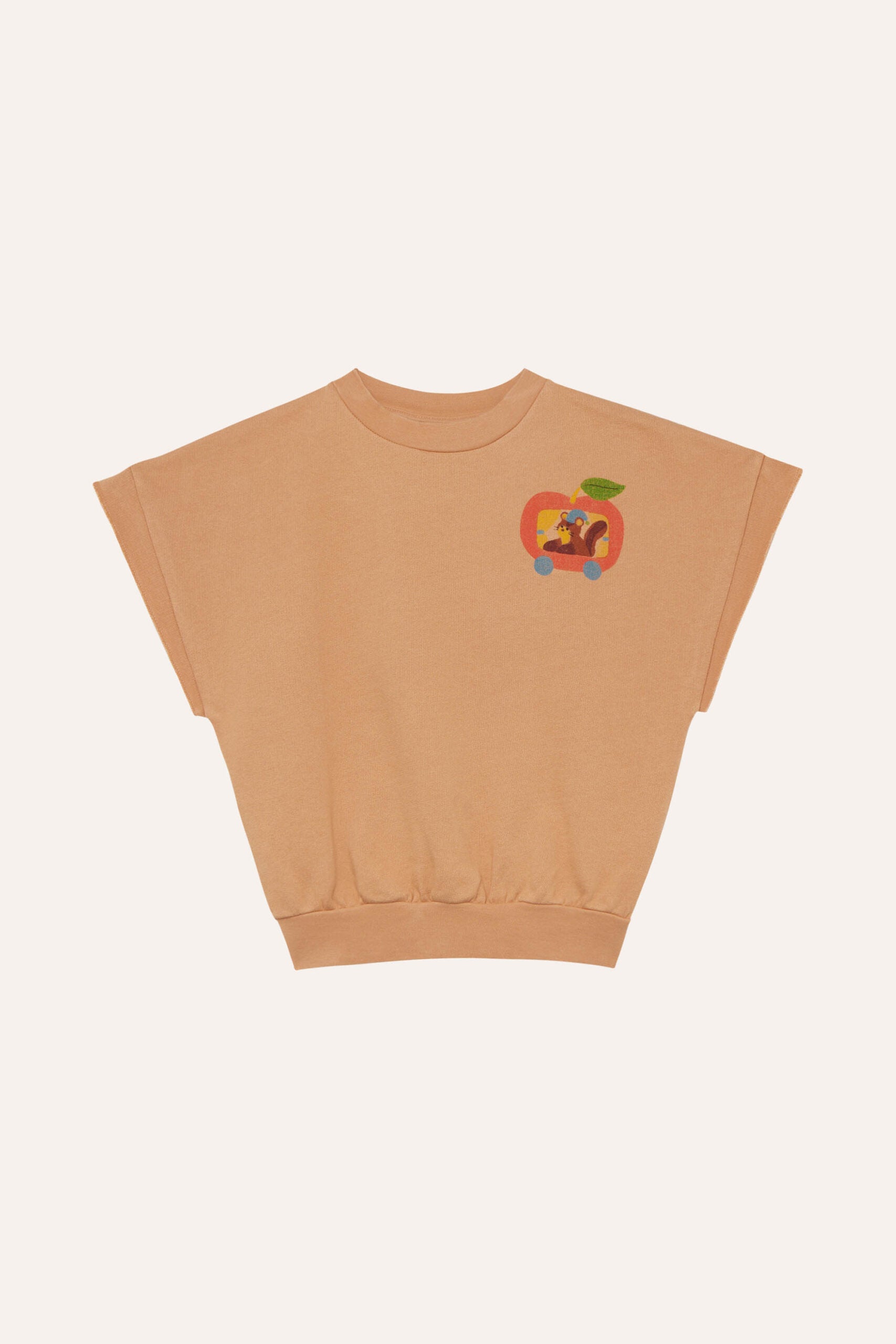 Chaleco Oversize Squirrel in an Apple