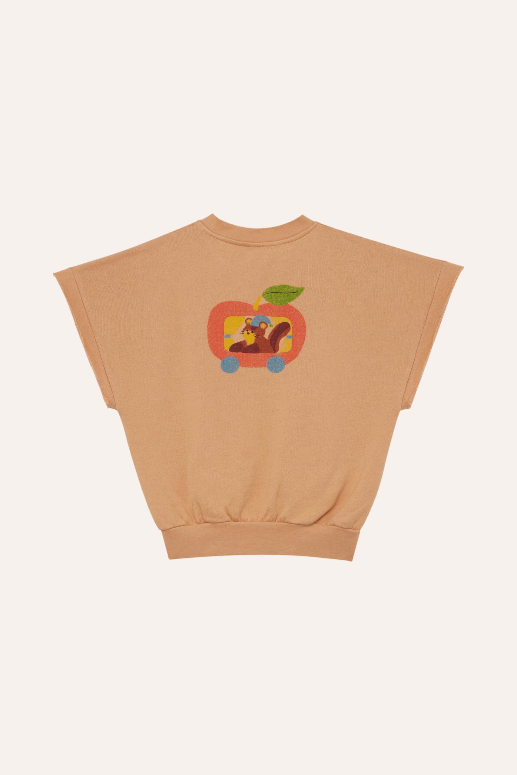 Chaleco Oversize Squirrel in an Apple