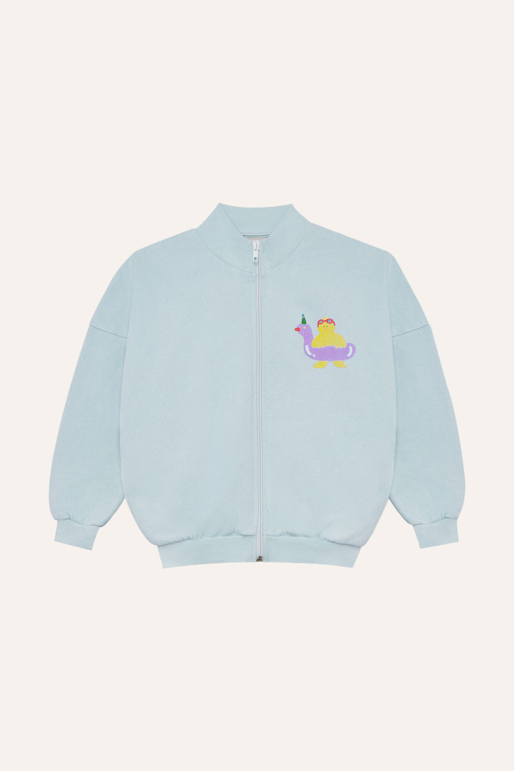 Sudadera Cremallera Swimming Duck