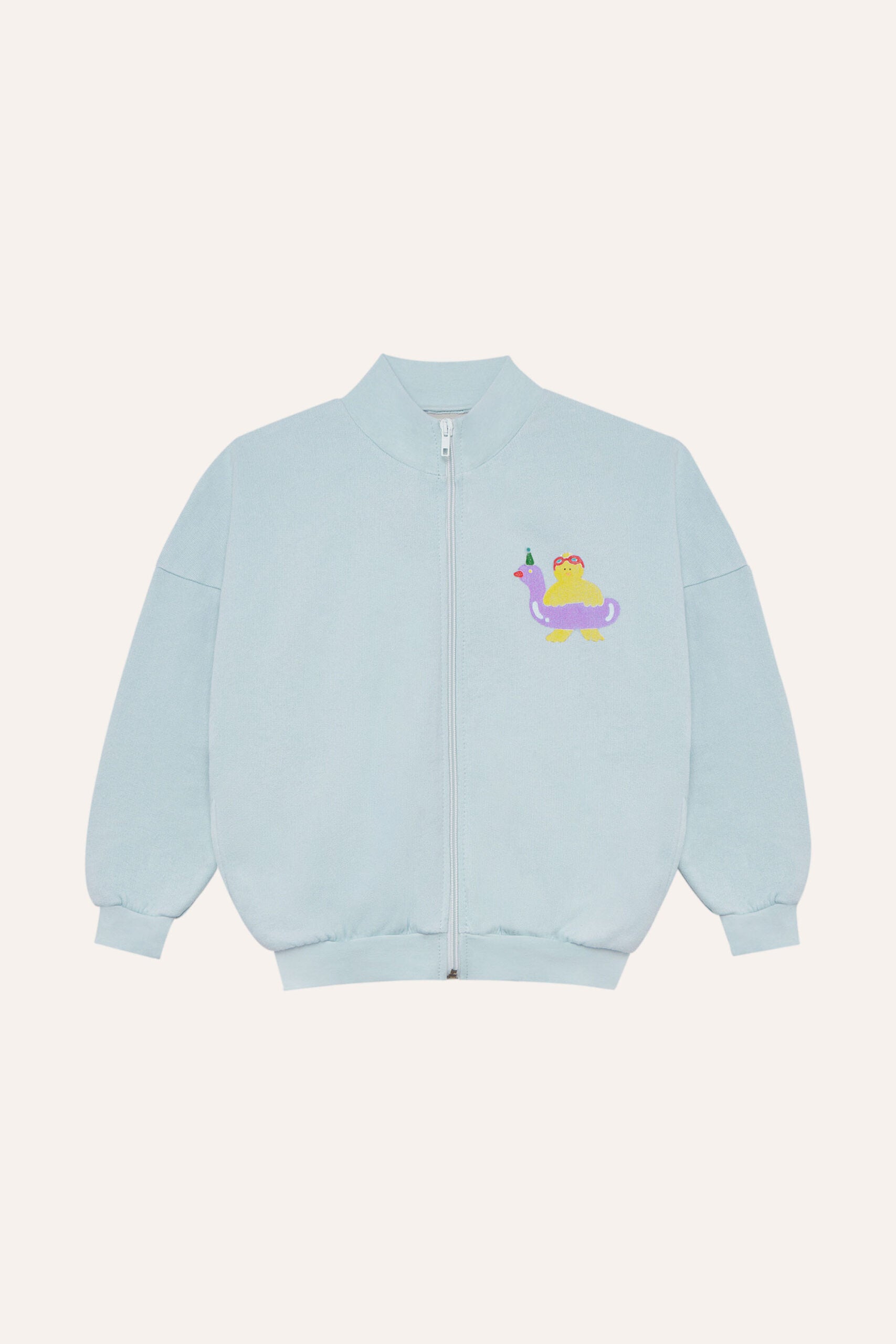 Sudadera Cremallera Swimming Duck