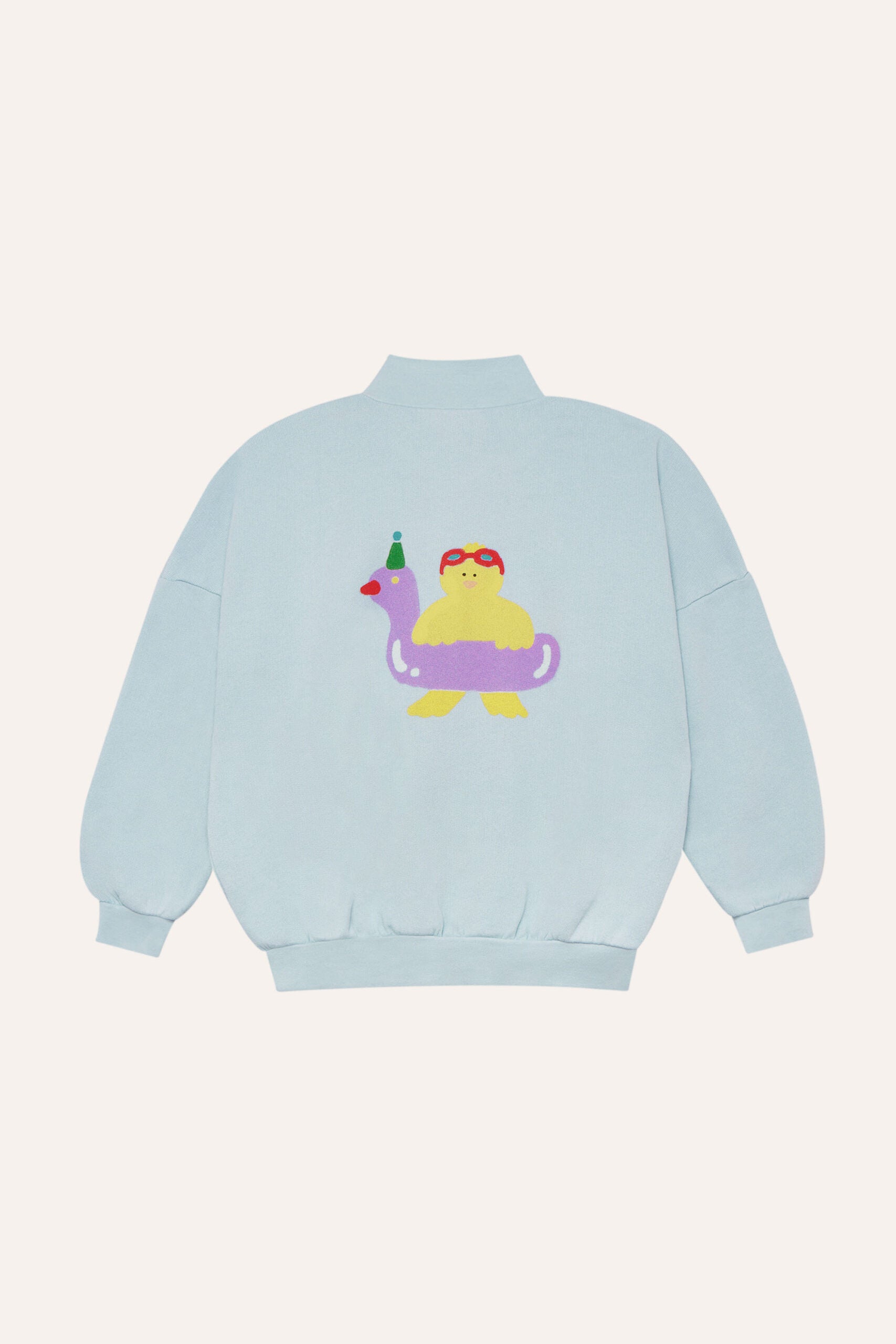 Sudadera Cremallera Swimming Duck